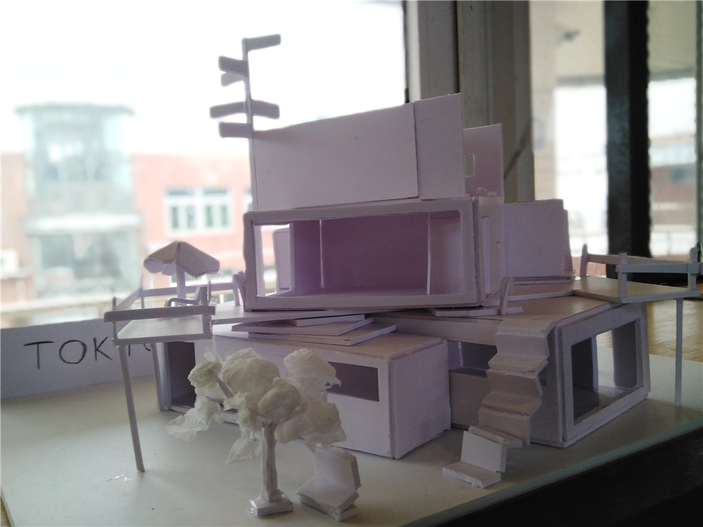 1作者褚增慧、王家驹、冯天慧、许玥瑶                        作品名称Tokyo Modern Combined Apartment.jpg